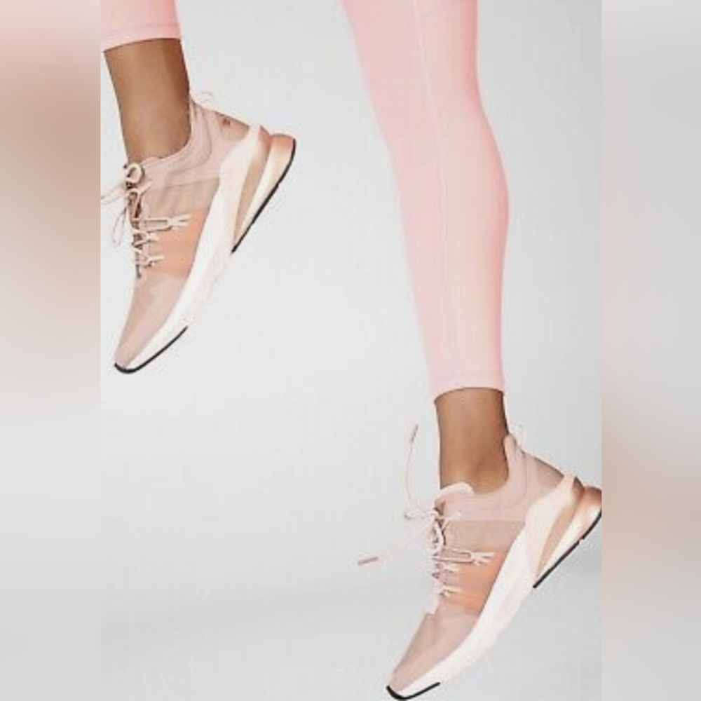 Fabletics Palms Performance Rose Gold Chunky Lace… - image 1